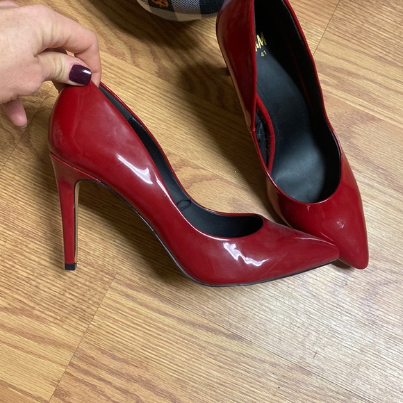 H&M red stilettos zara style - Picture 1 of 3